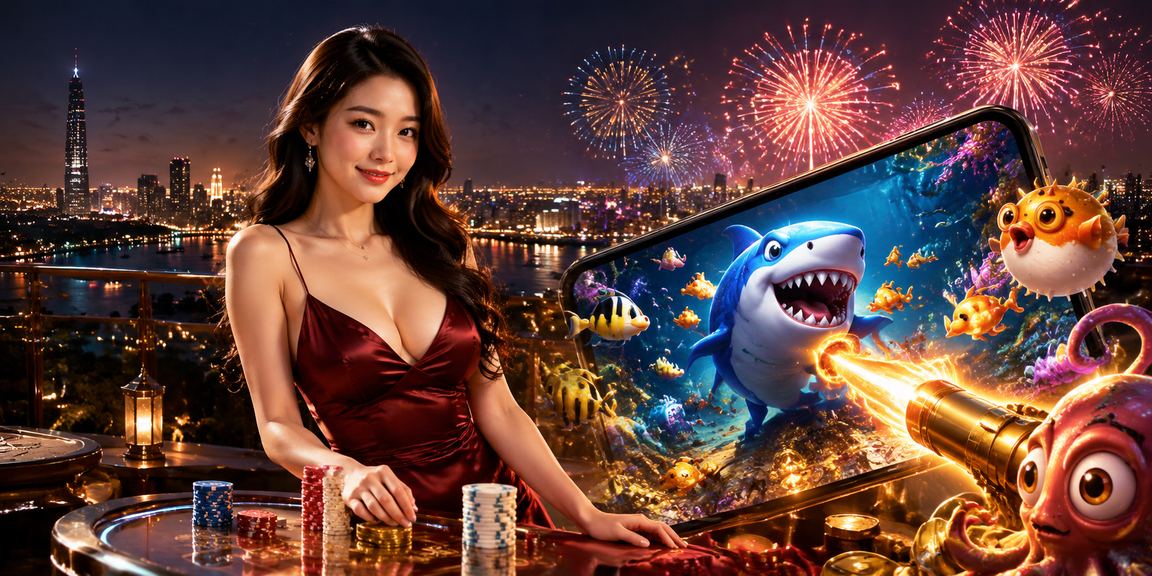 Lễ hội bắn cá trực tuyến sôi động tại TP. Hồ Chí Minh với màn hình hiển thị đa dạng
